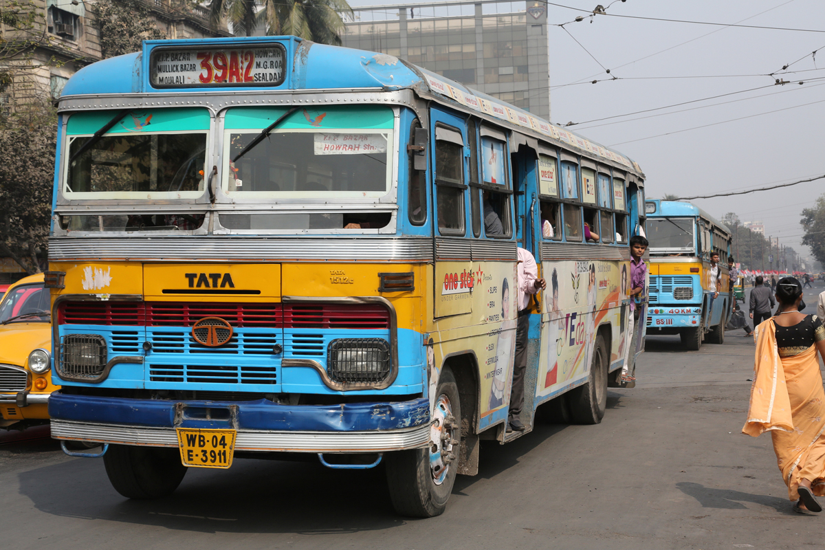 Bus in India, Kolkata