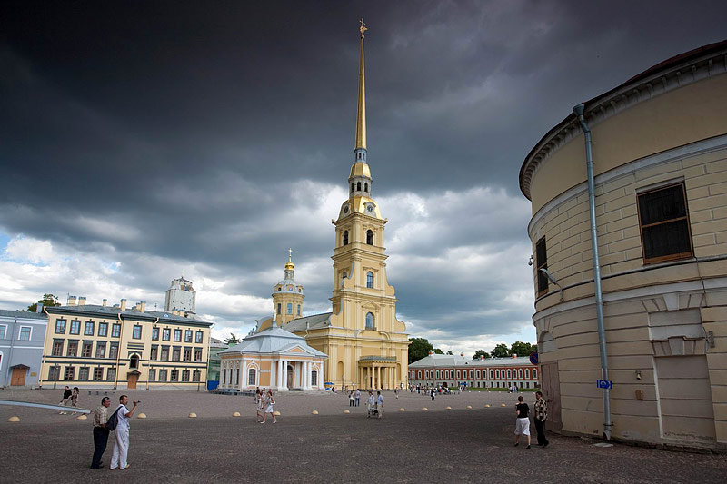 The Cathedral of Saints Peter and Paul in St. Petersburg
