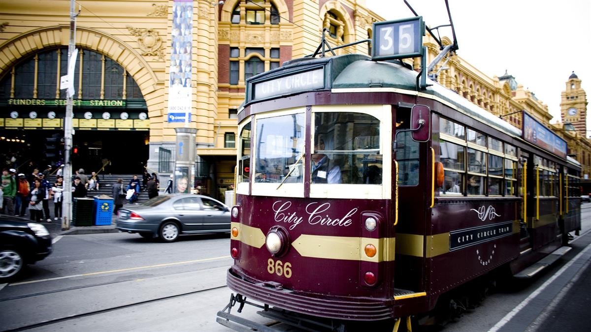 city circle tram, Melbourne